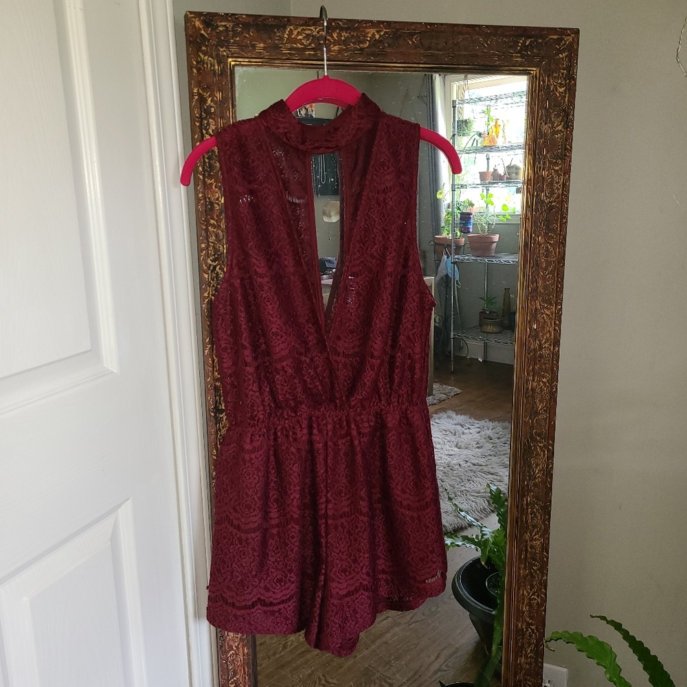 Lace Romper